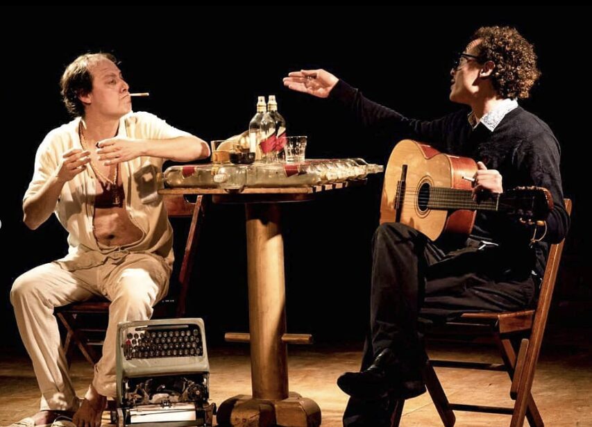 Dialogo em cena teatral